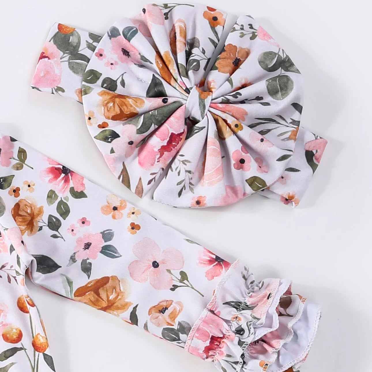 Wispy Blooms Baby Gown