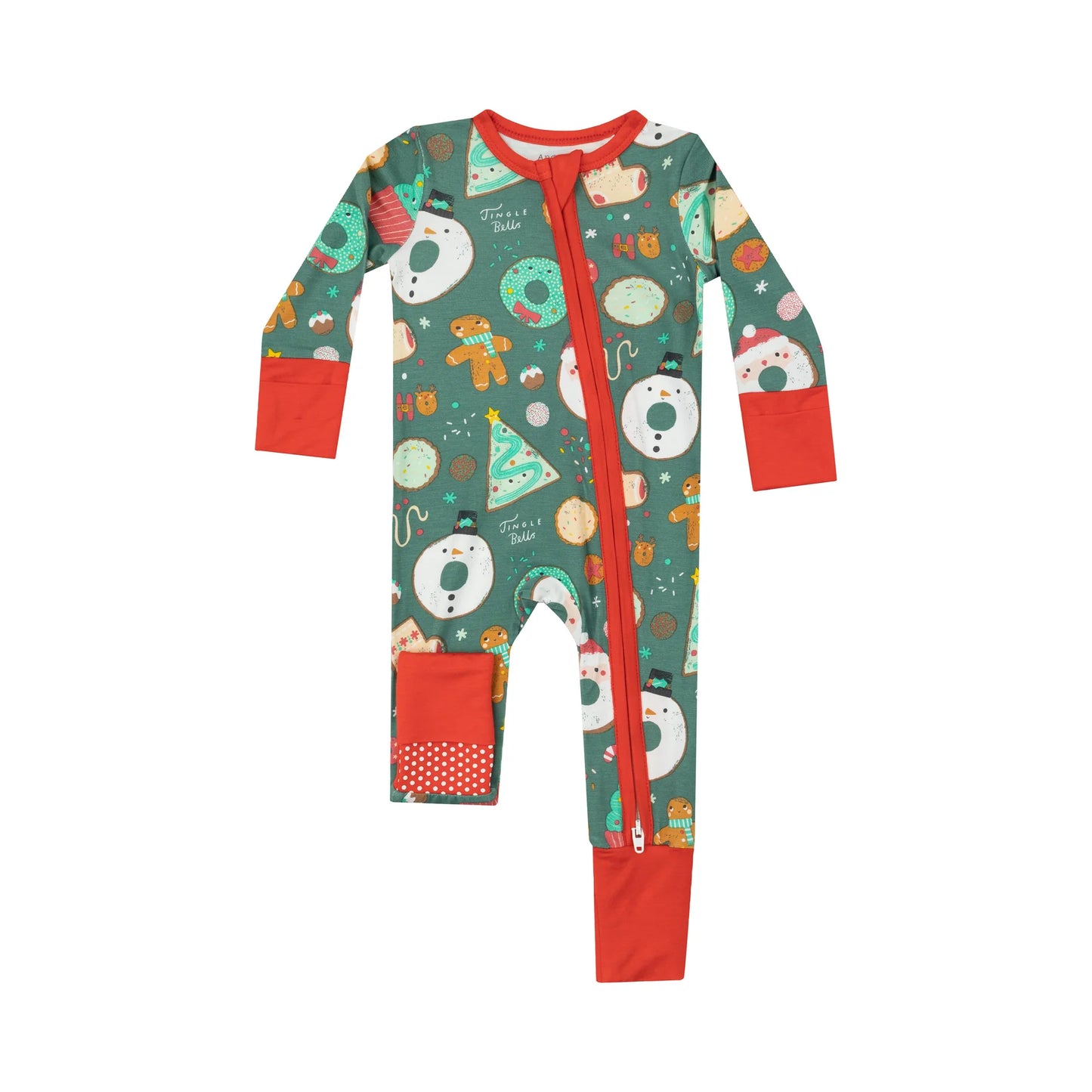 Christmas Treats 2way Zipper Romper