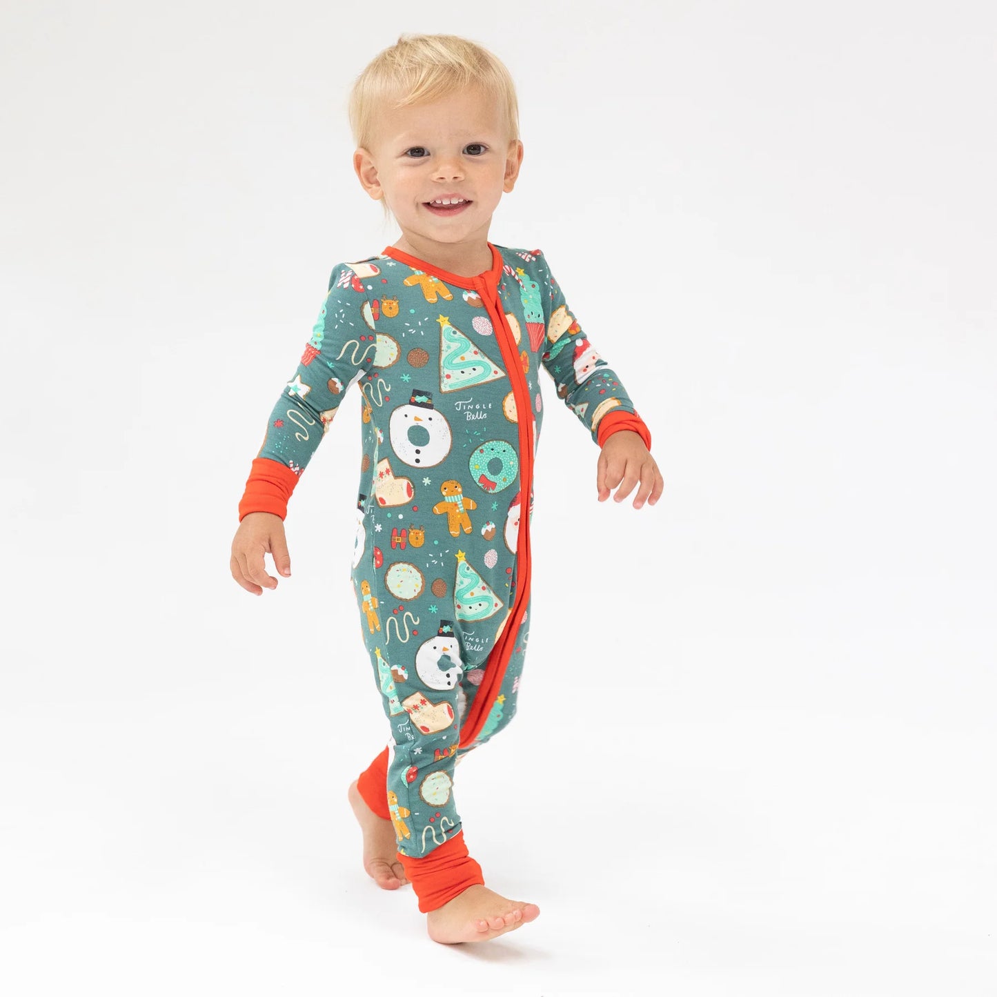 Christmas Treats 2way Zipper Romper