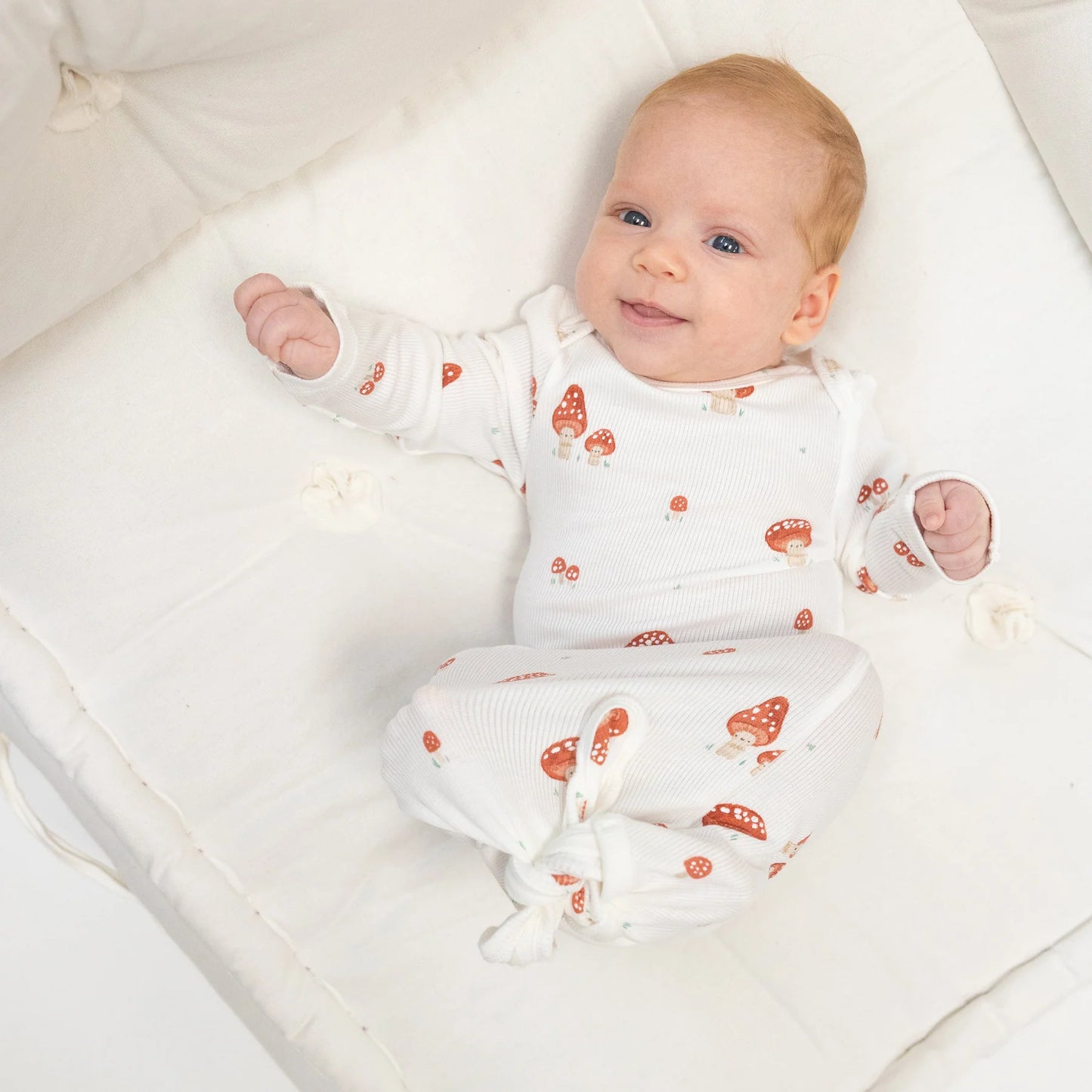 Mushroom 2way Zipper Footie