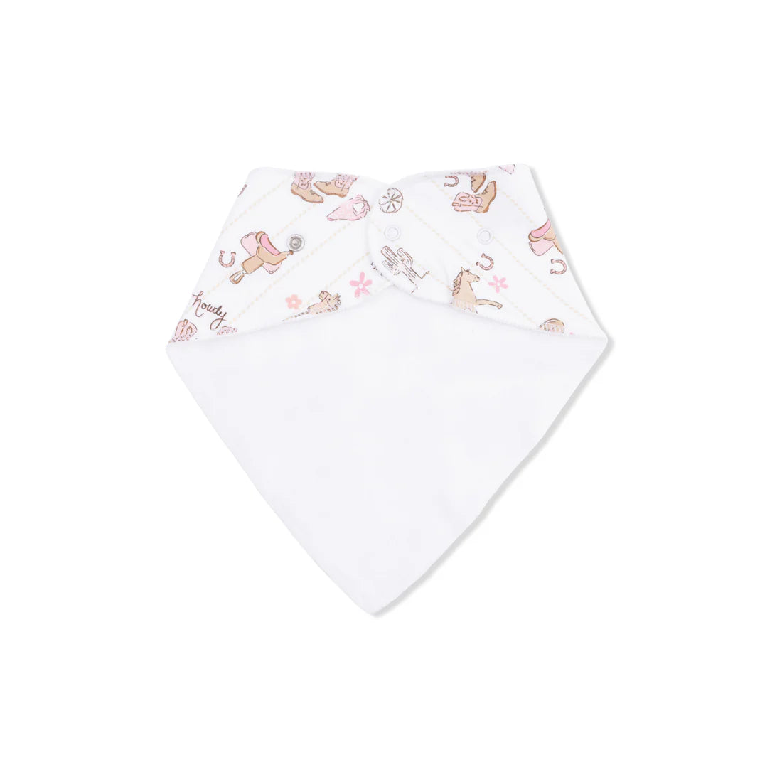 Cowgirl Nursery Bandana Bib