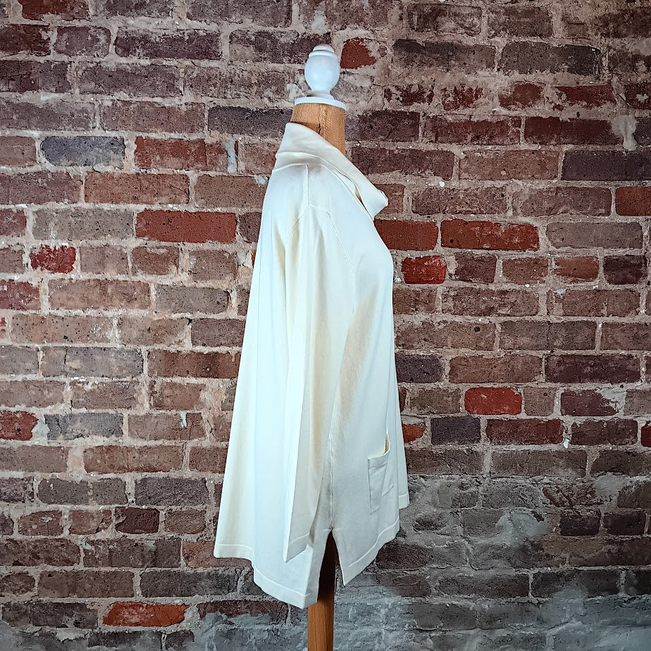 Ivory Cowl Sweater Top