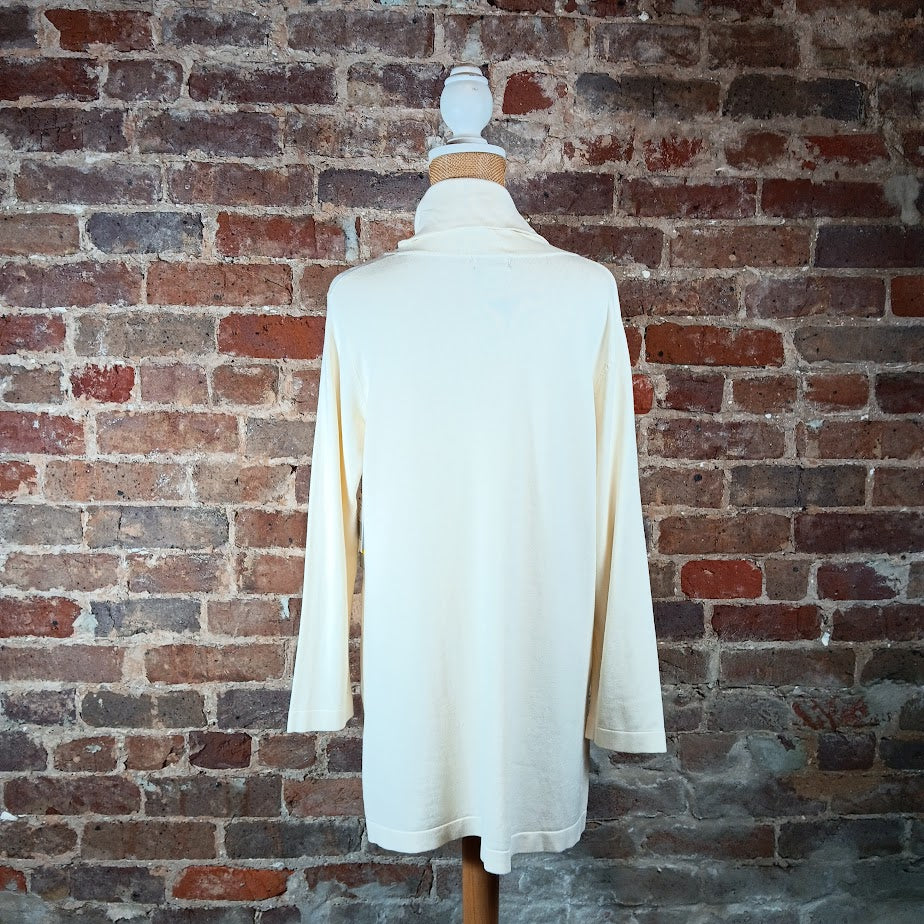 Ivory Cowl Sweater Top