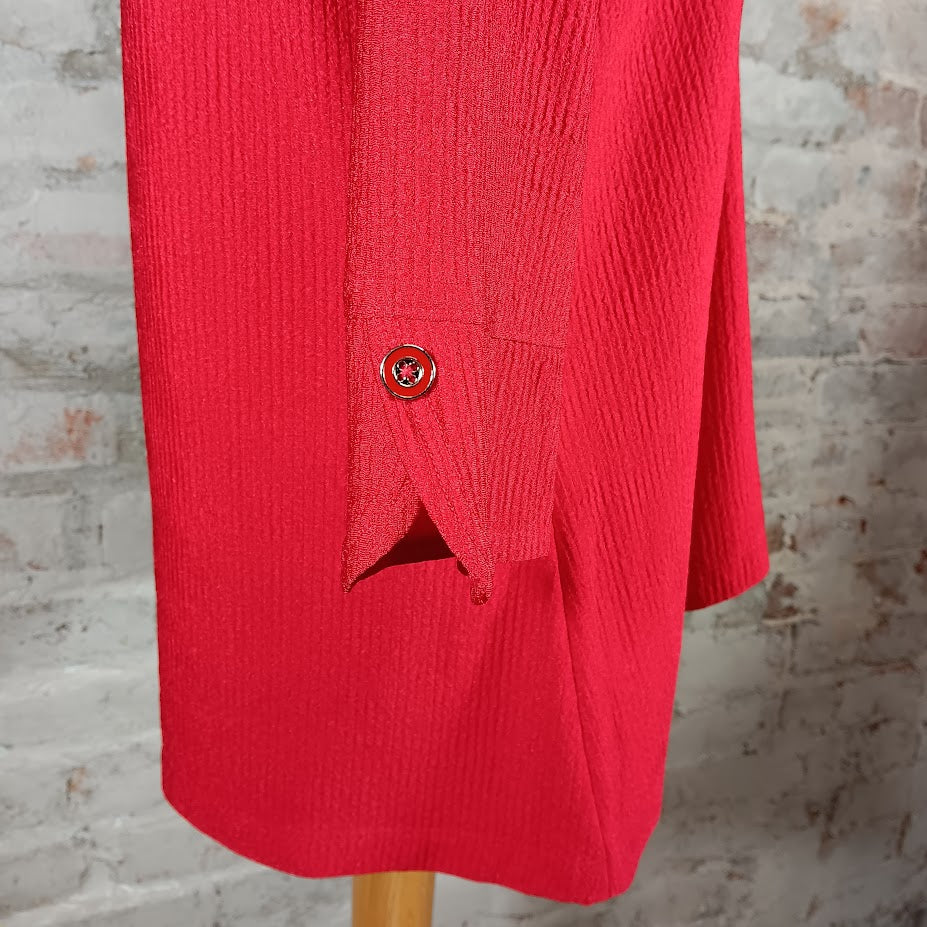 Red Novelty Top (Plus-Sized)