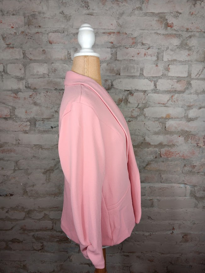 3/4 Sleeve Soft Pink Regency Knit Jacket