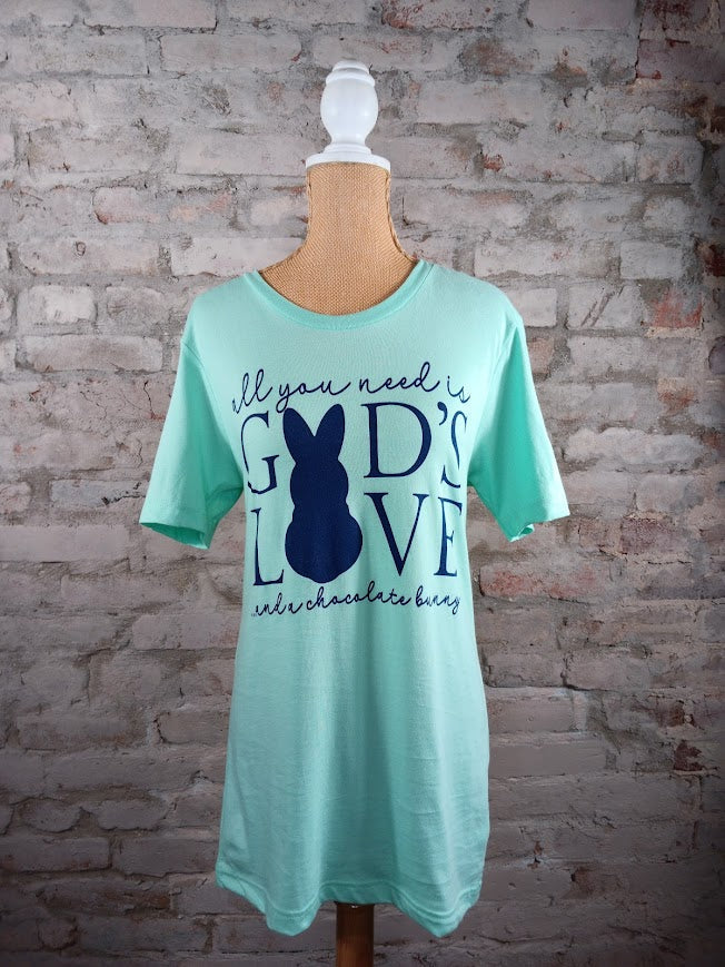 Mint Bunny All You Need Top (Plus-Sized)