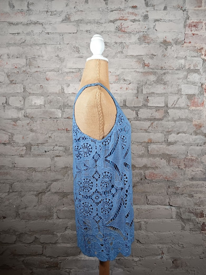 Blue Lace Tank