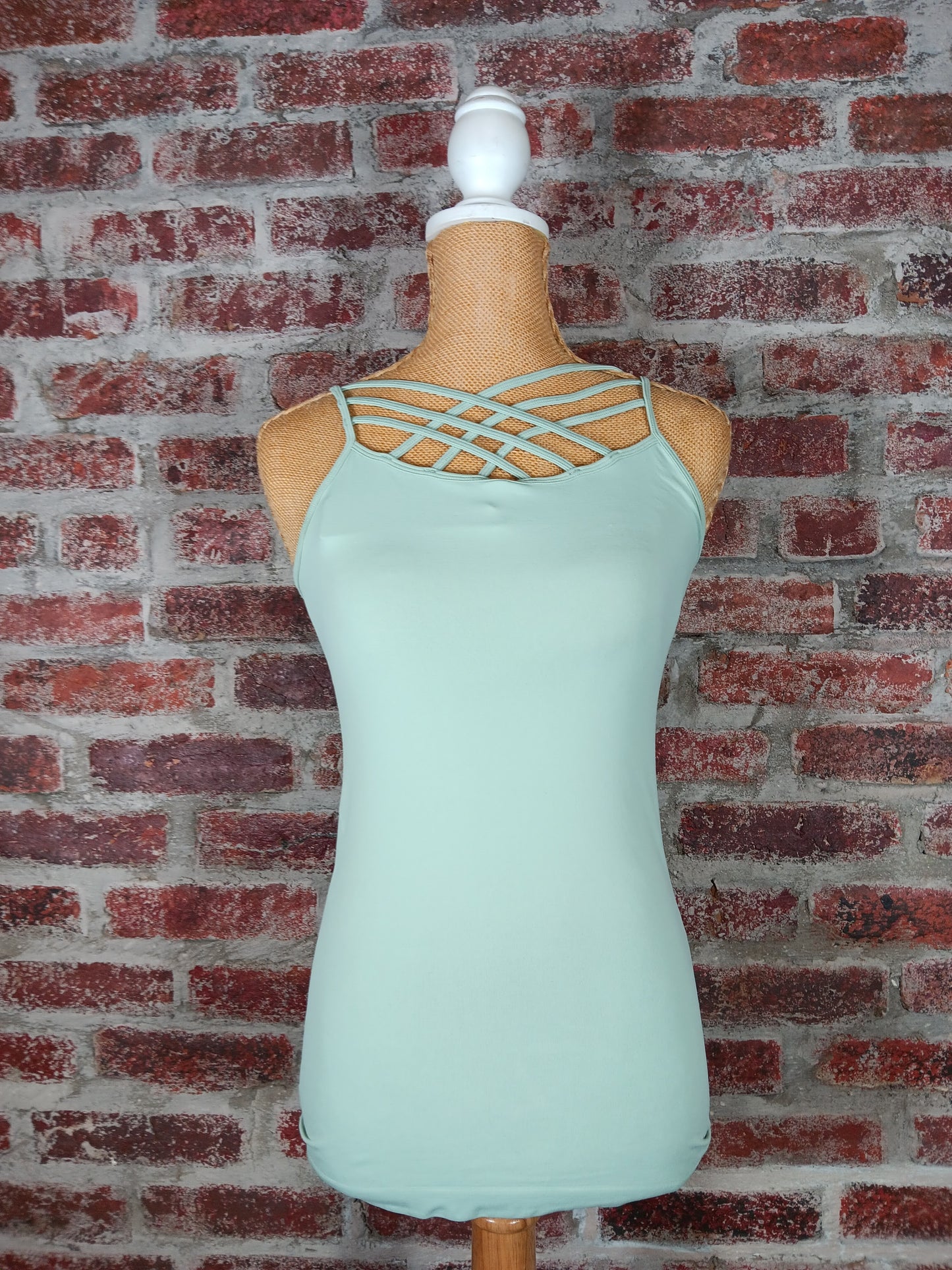 Crisscross Neck Camisole (One Size Fits All)