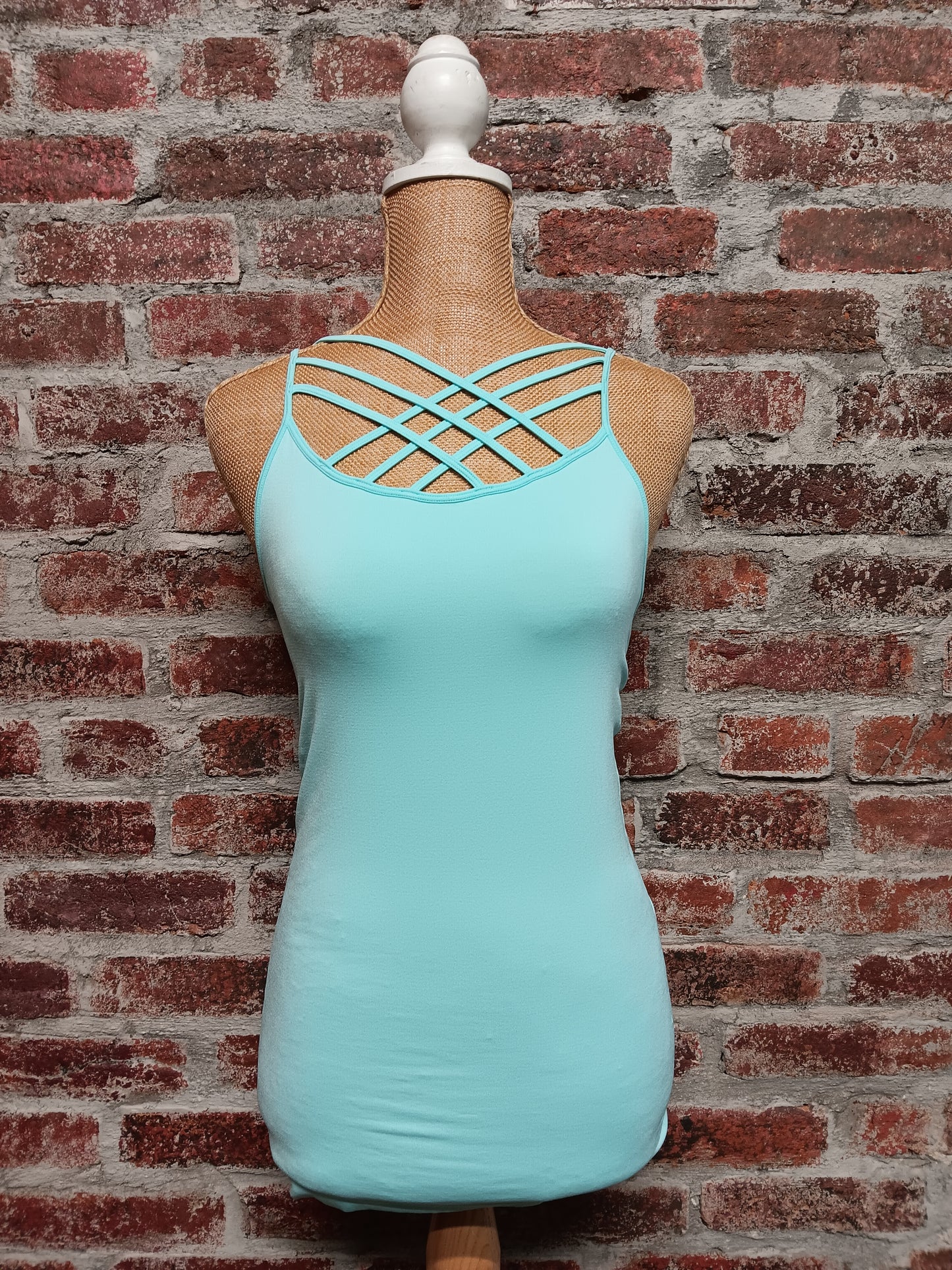 Crisscross Neck Camisole (One Size Fits All)