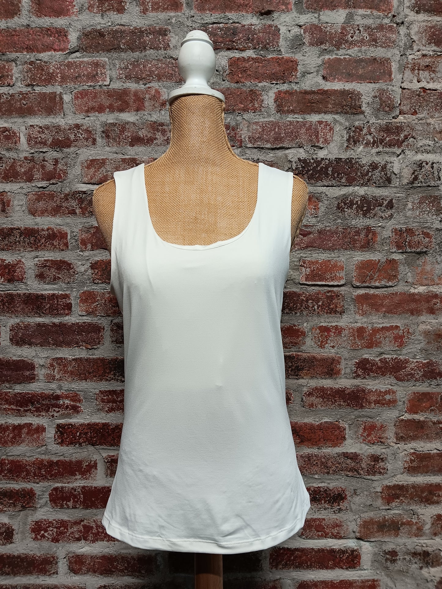 Vanilla Half-Lined Tank Top