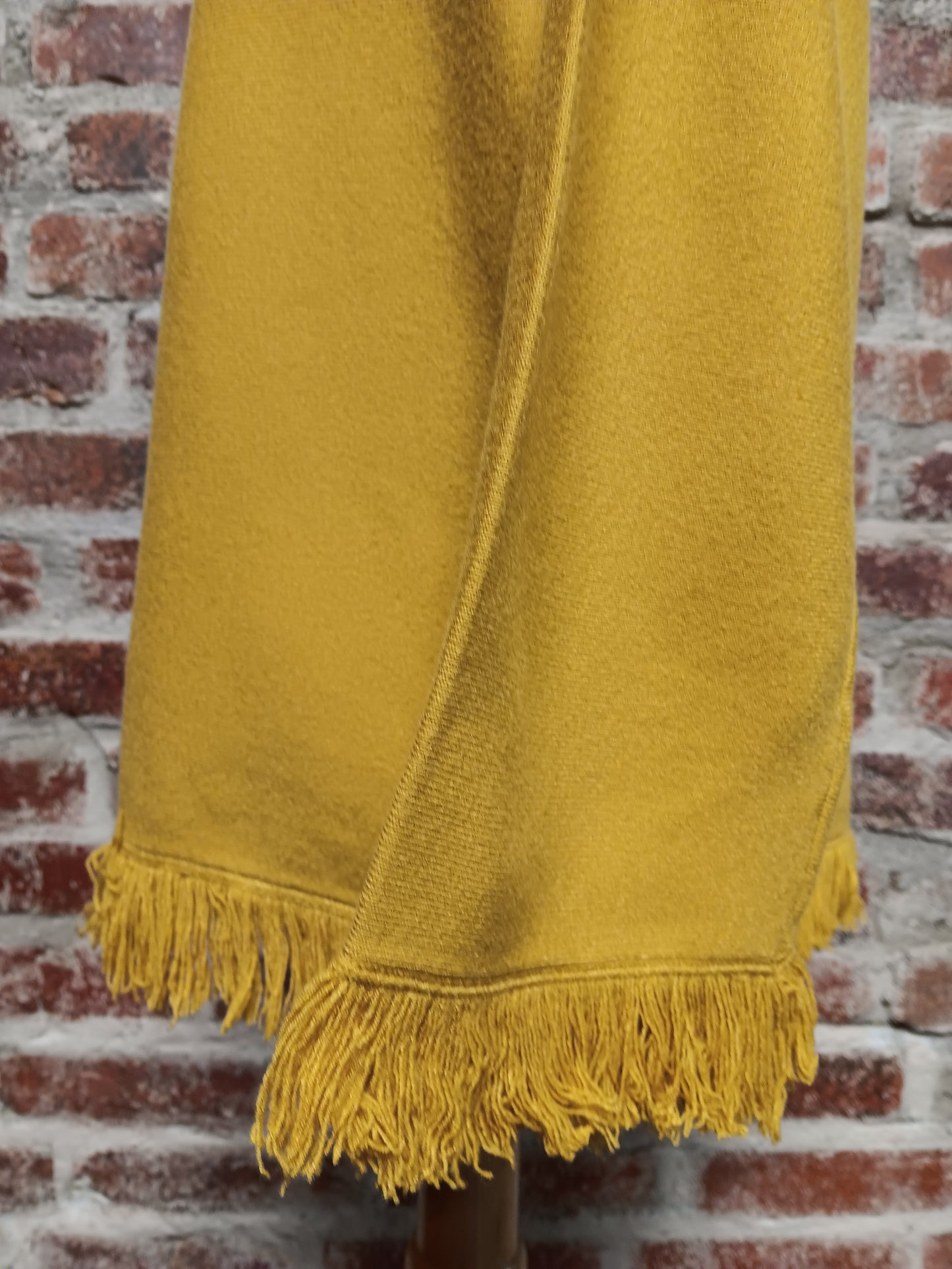 Gold Fringe Hem Pullover