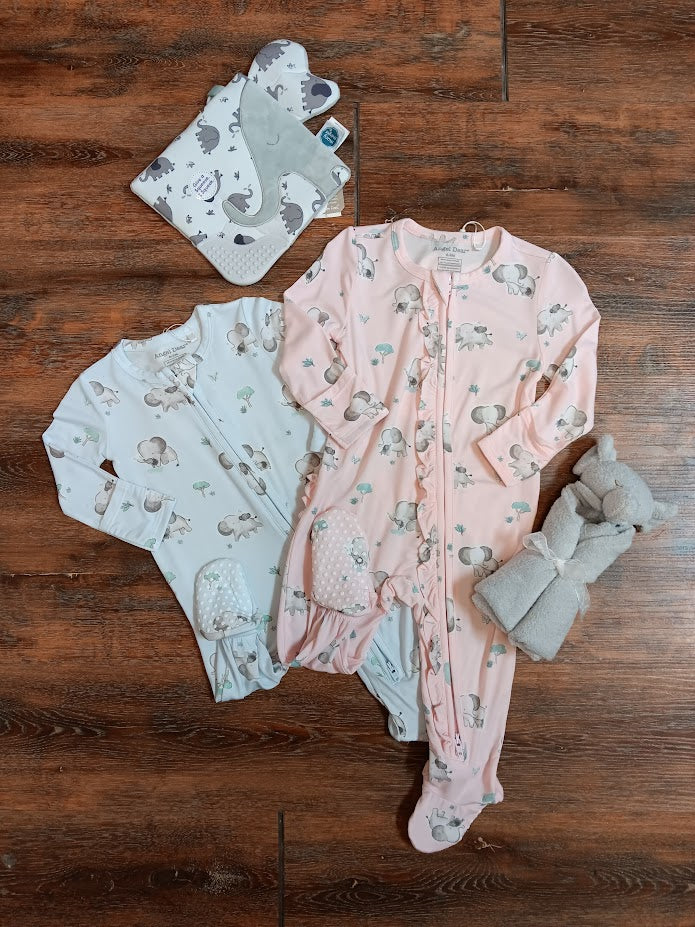 Elephant Crinkle Teether