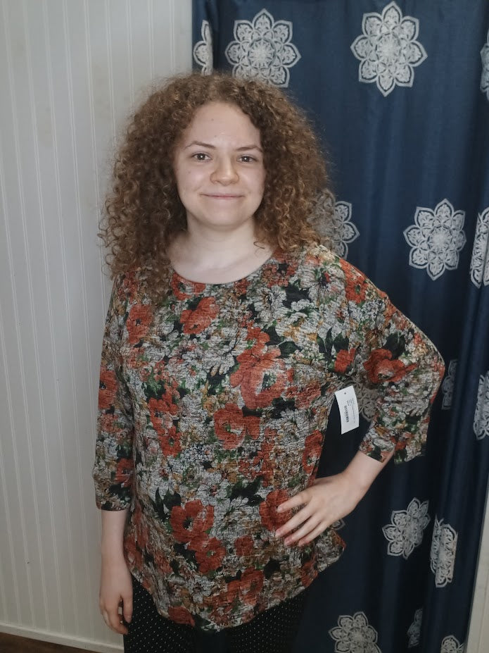 Maple Vintage Floral Top