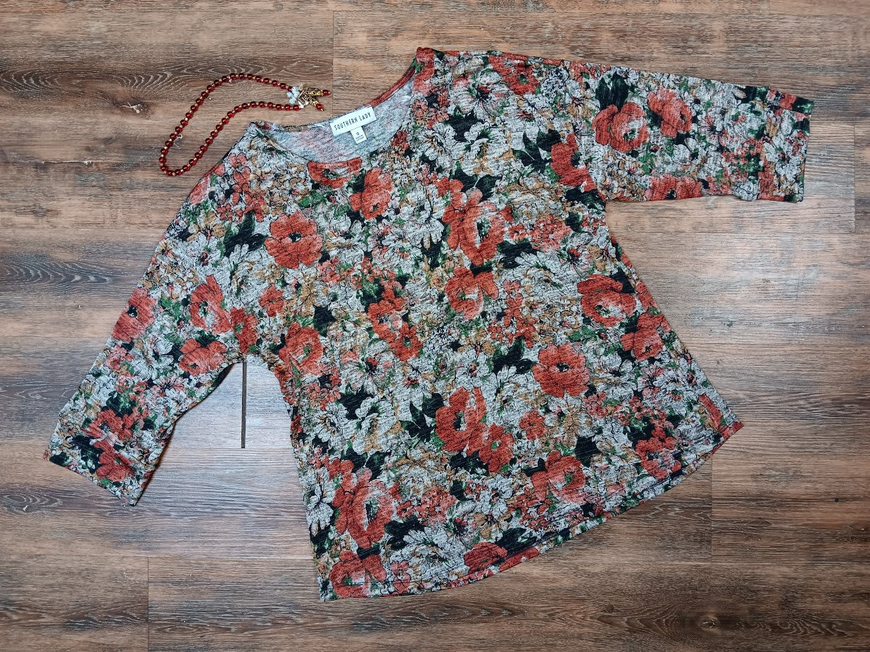 Maple Vintage Floral Top