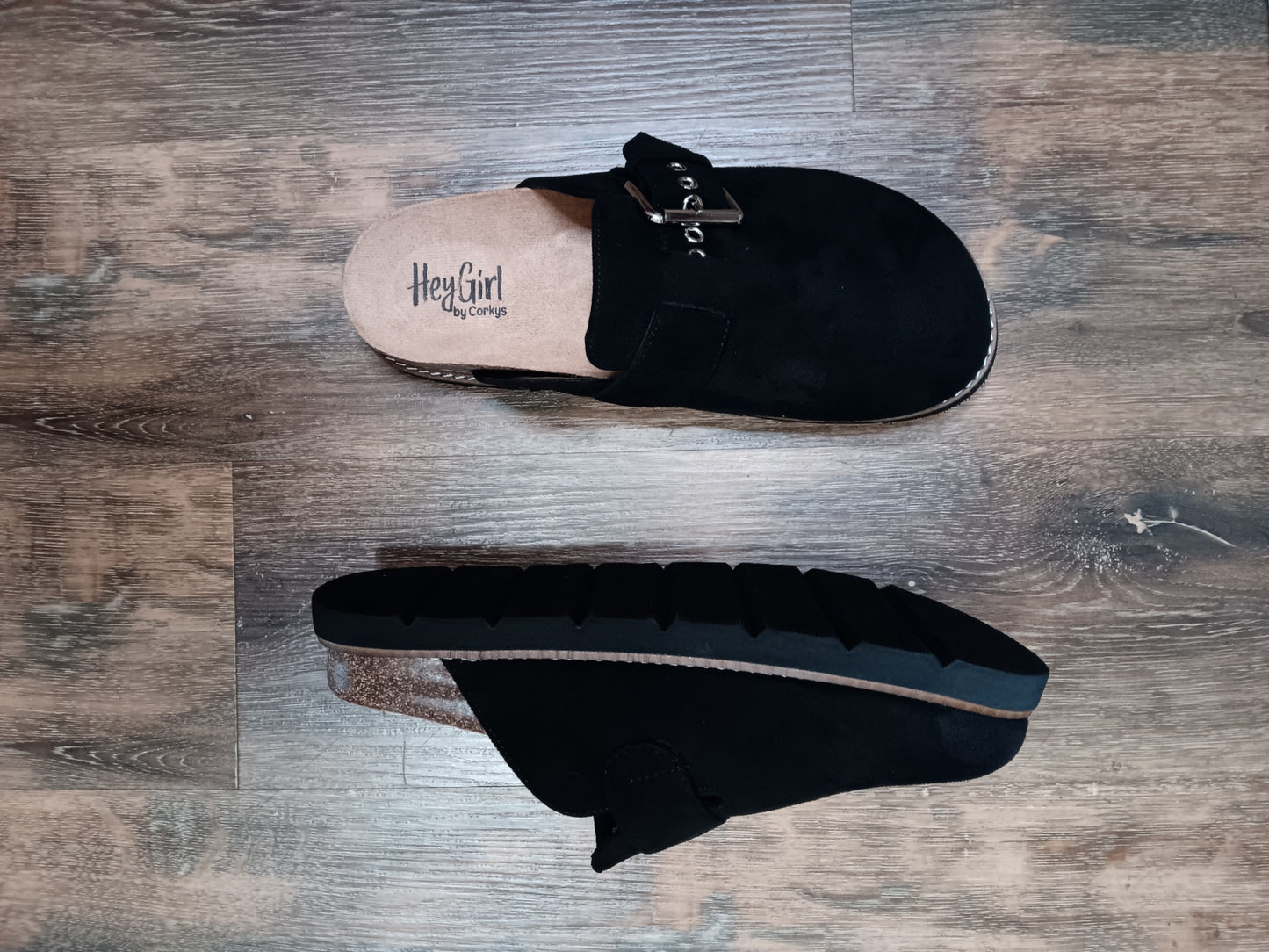 Black Faux Suede Day Dream Shoes