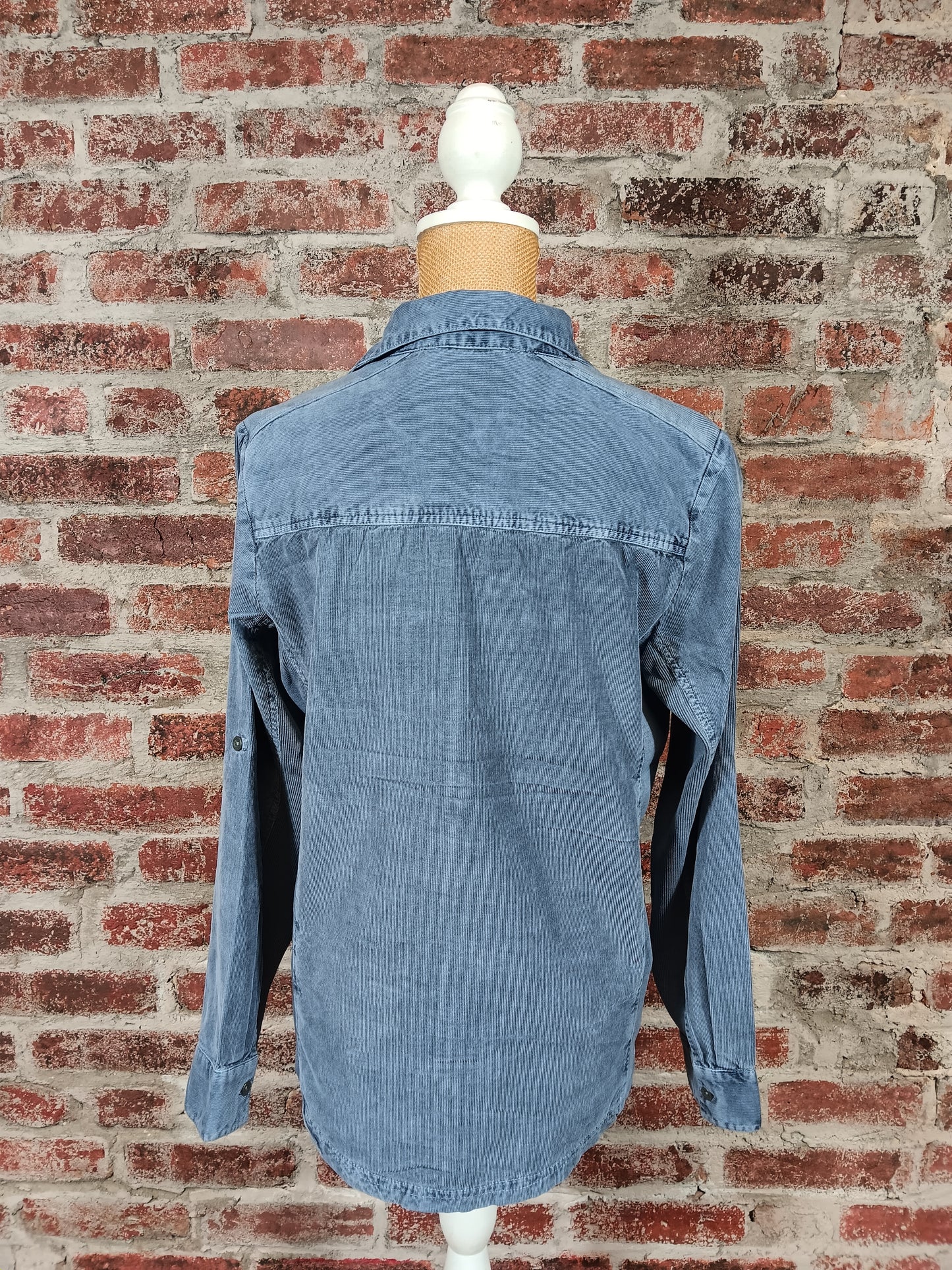 Indigo Button Up Shirt