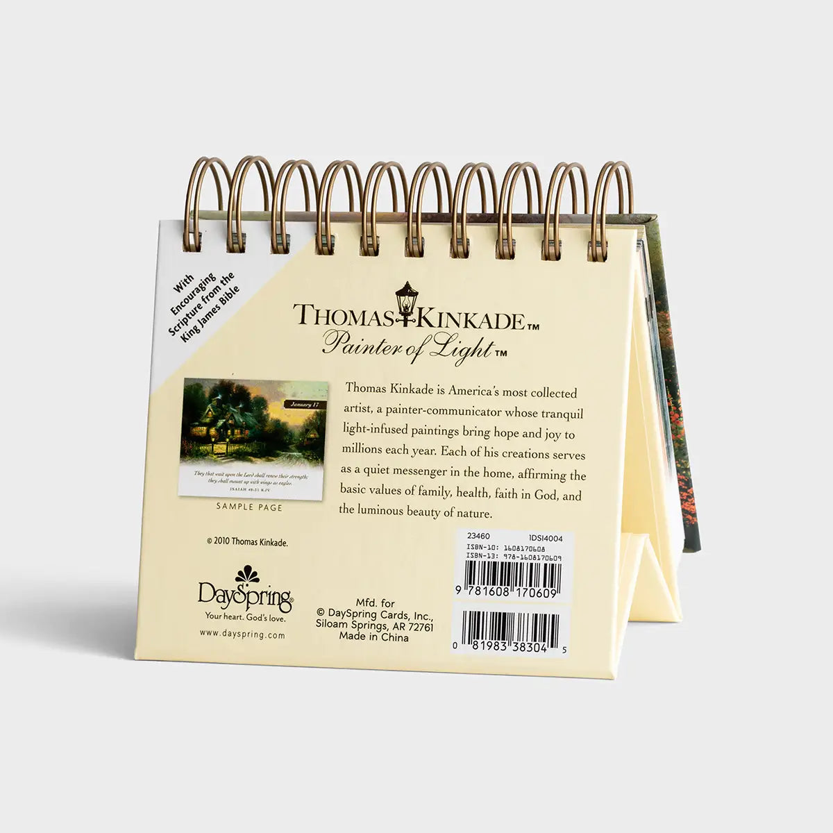 Thomas Kinkade - Painter of Light - Perpetual Calender