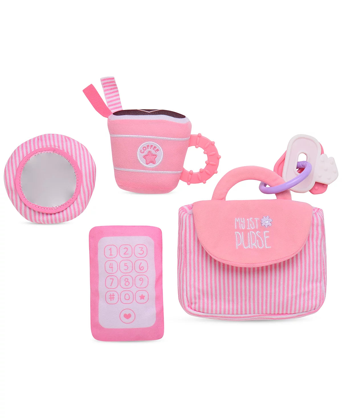 My First Purse Plush Toy Set