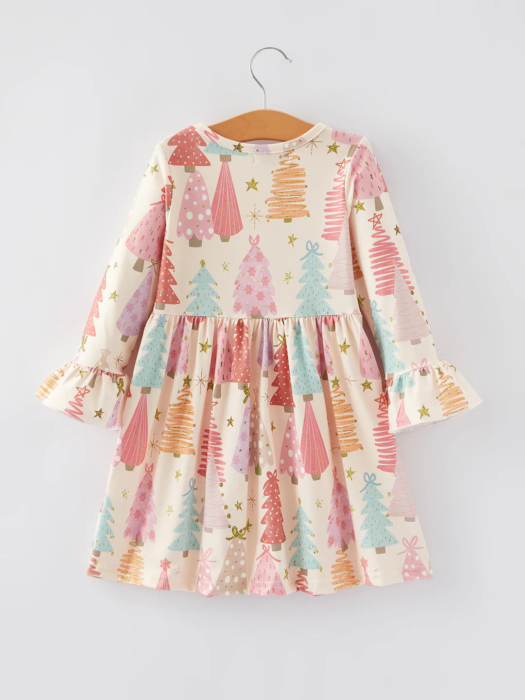 Pink Christmas Tree Dress