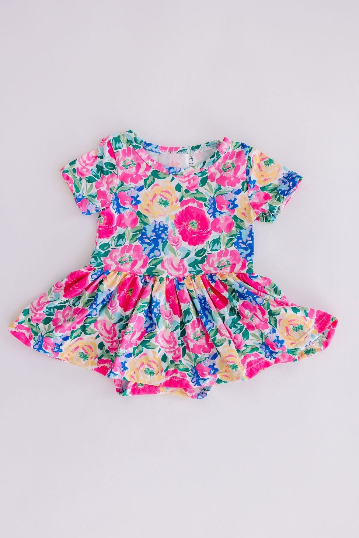 Wildflower Wishes Infant Bodysuit Twirl Dress