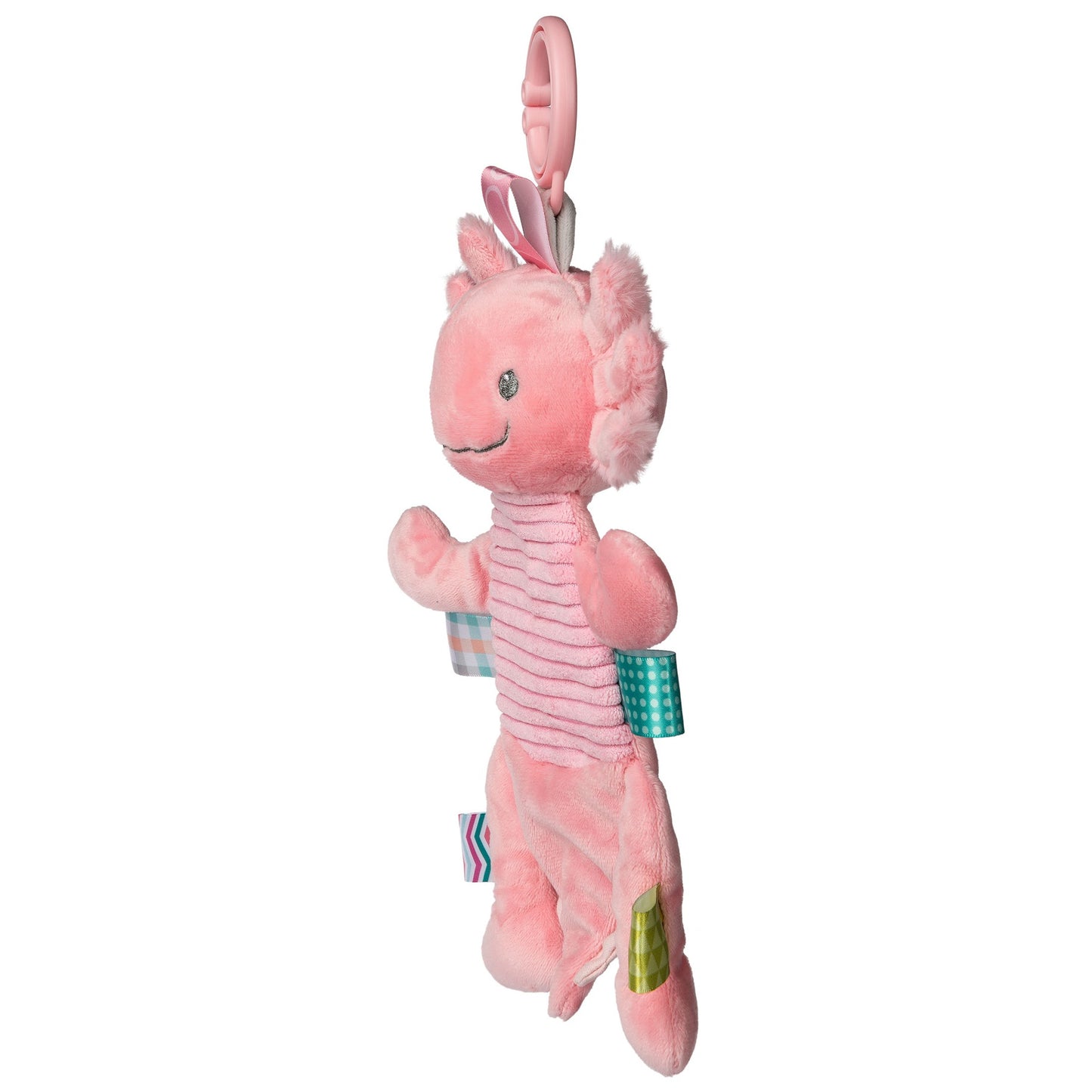 Pink Axolotl Crinkle Plush