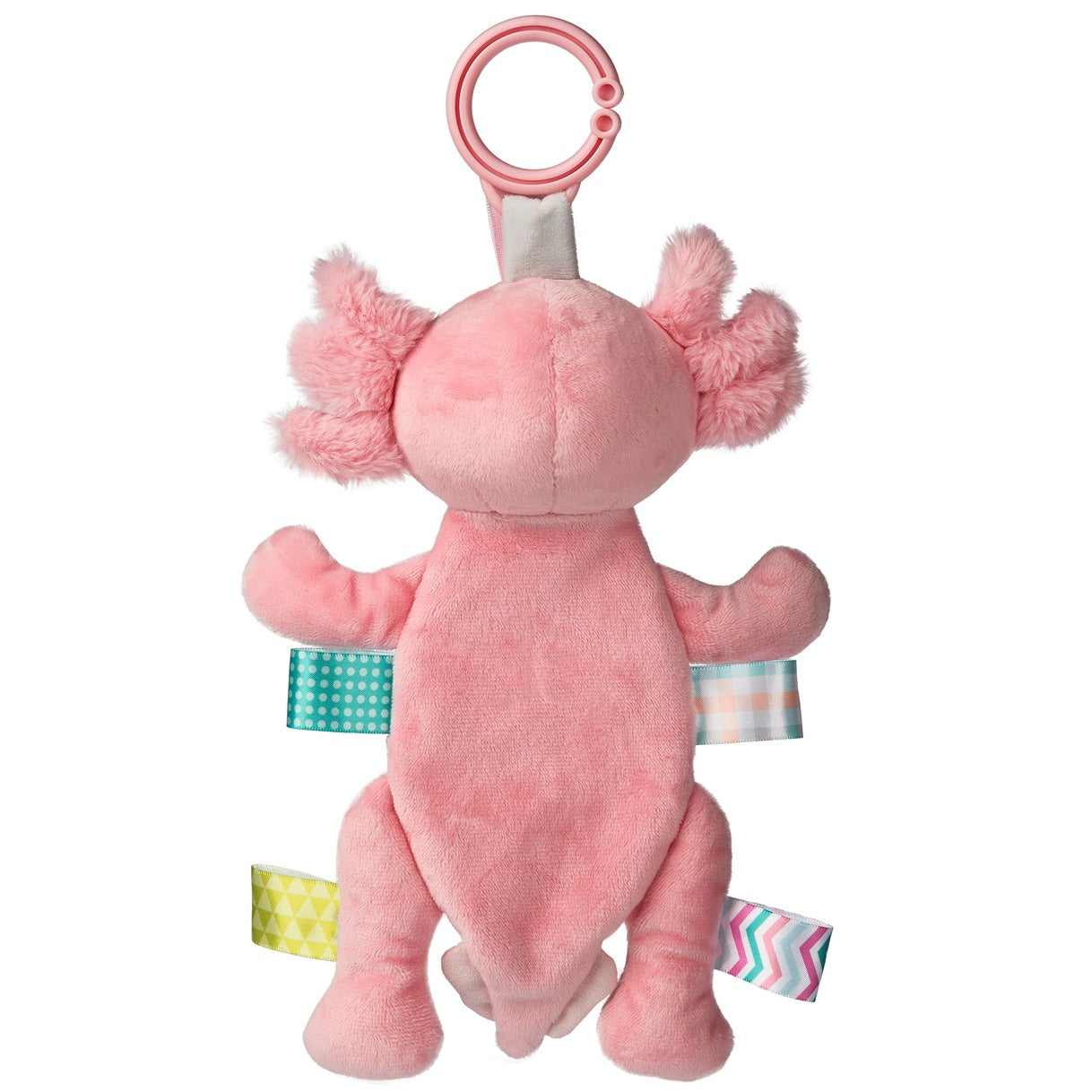 Pink Axolotl Crinkle Plush