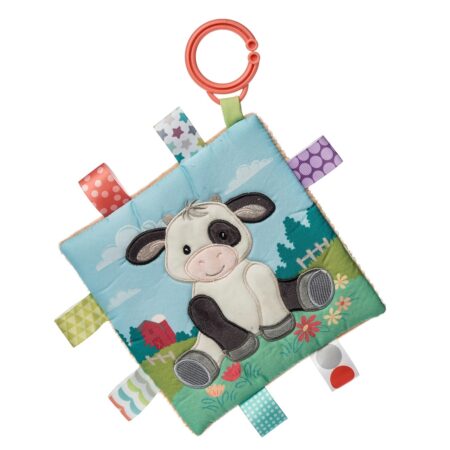 Crinkle Me Butter Cup Cow Taggie