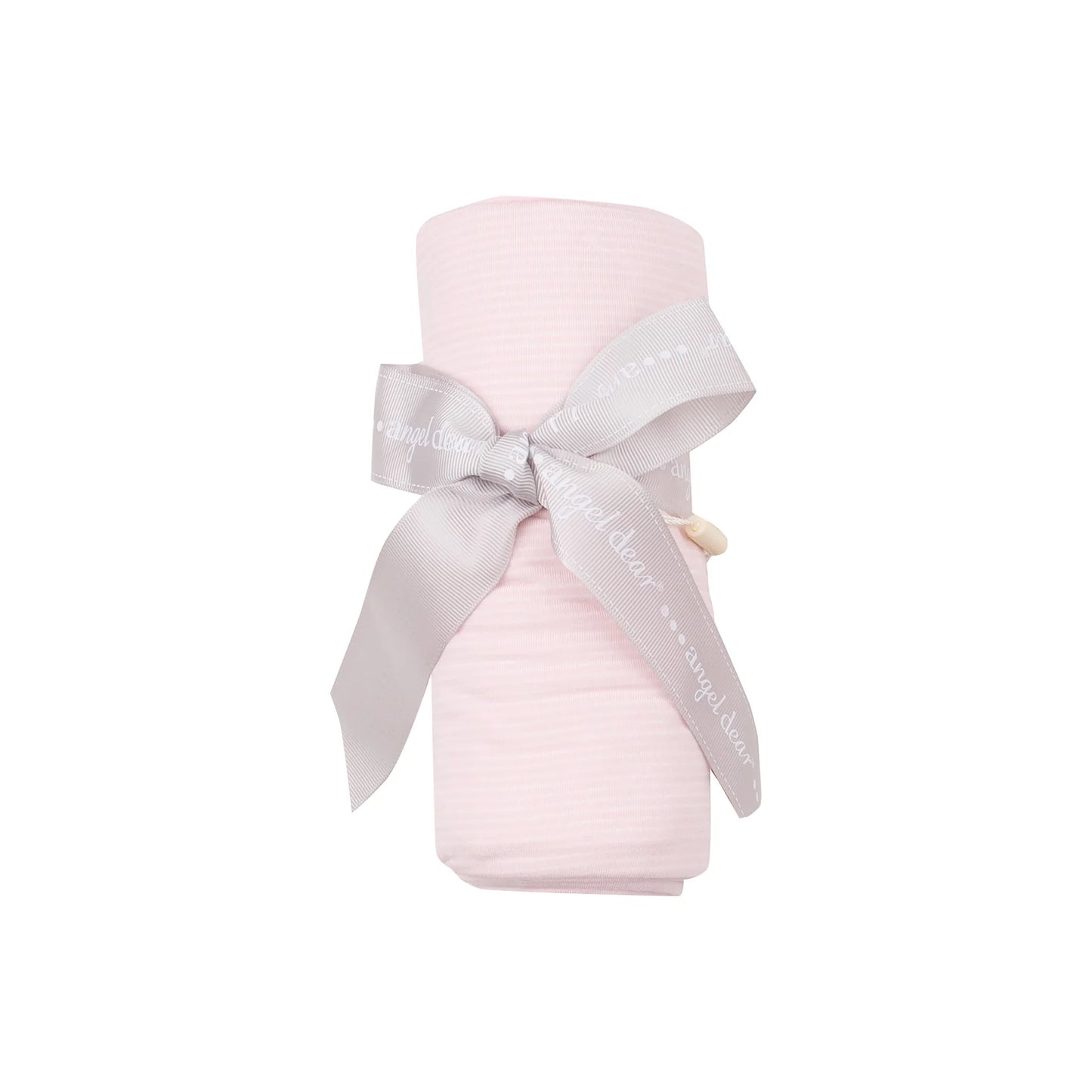 Pink Striped Swaddle Blanket