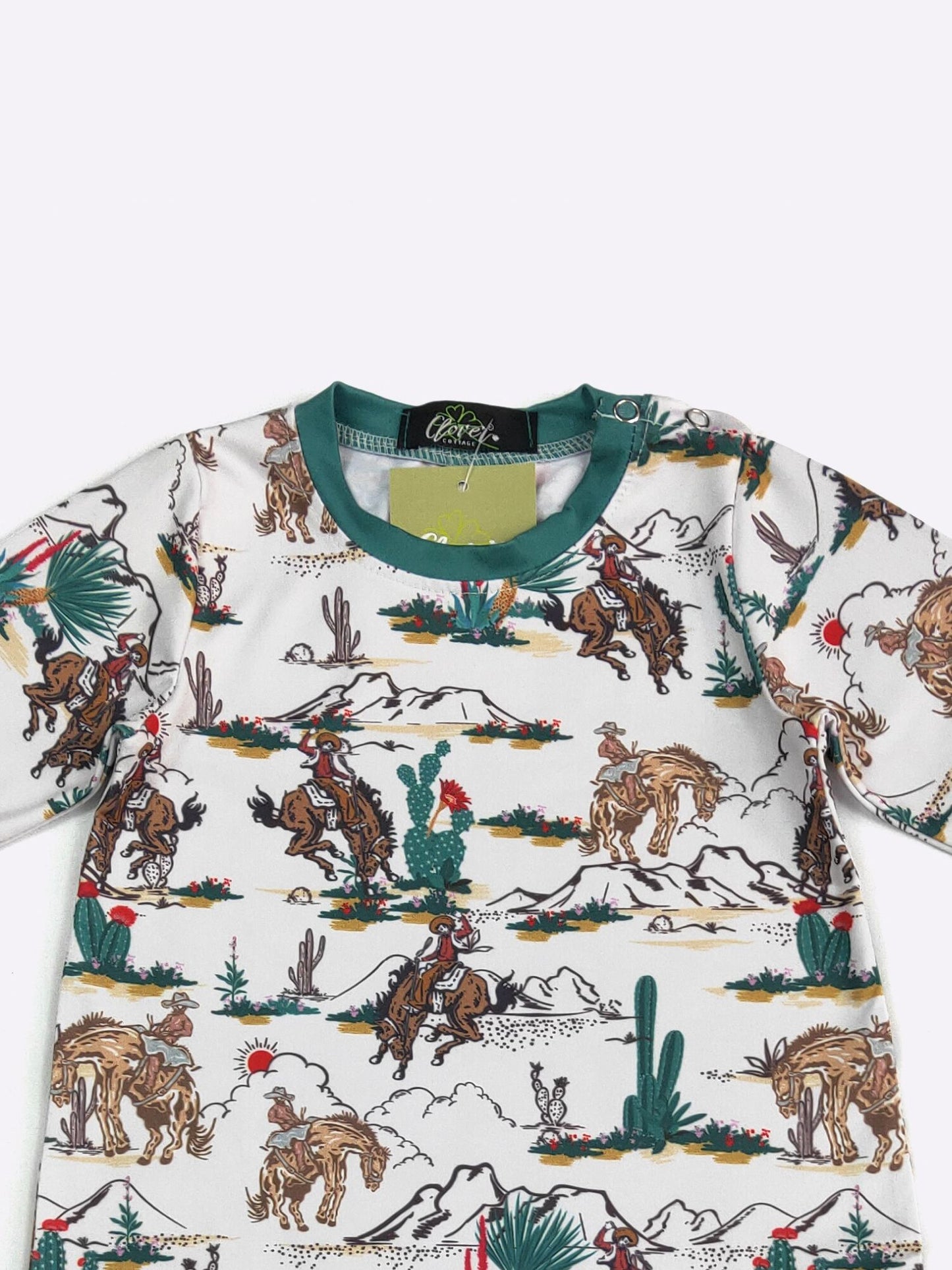 Bronco Boy Romper