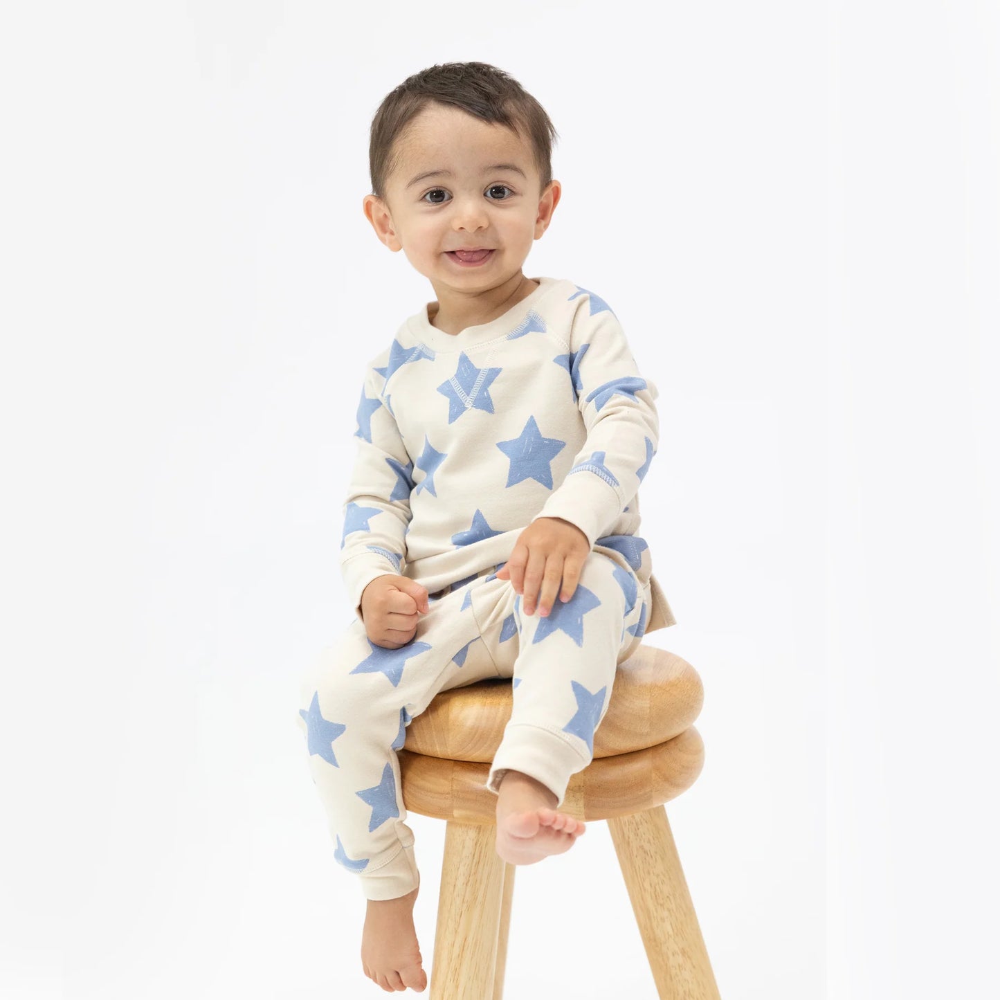 Blue Star Raglan Jogger Set