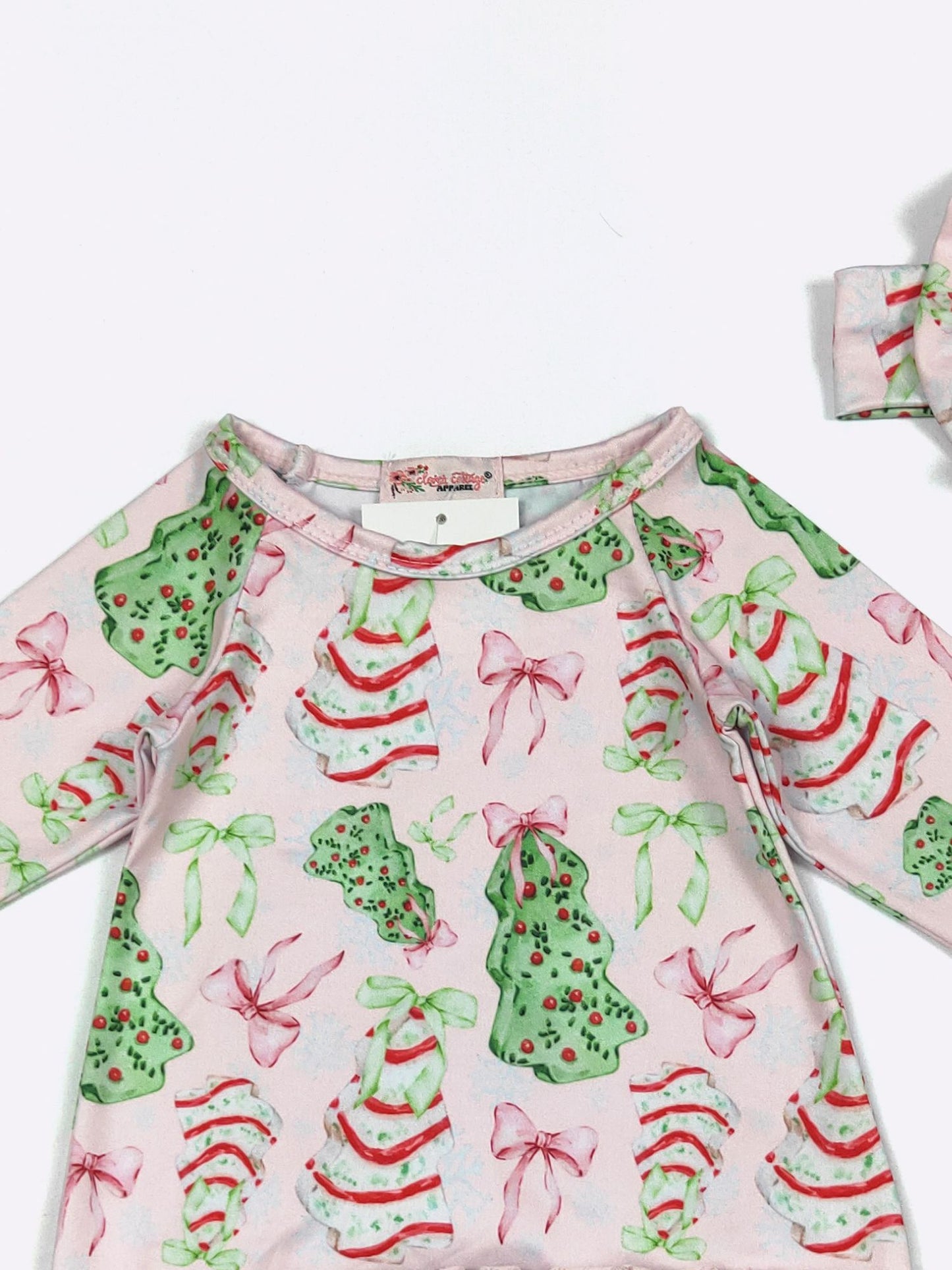 Pink Sweet Treats Baby Gown