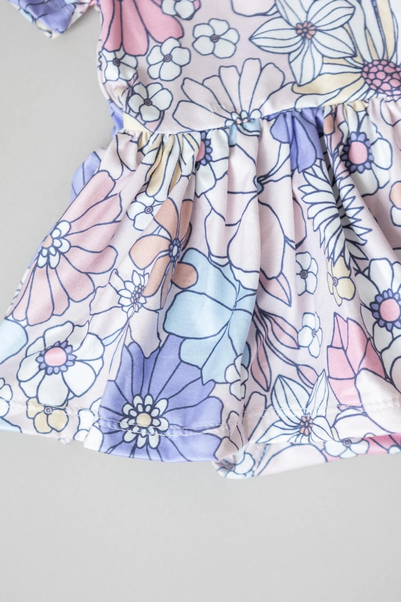 Floral S/S Twirl Bodysuit