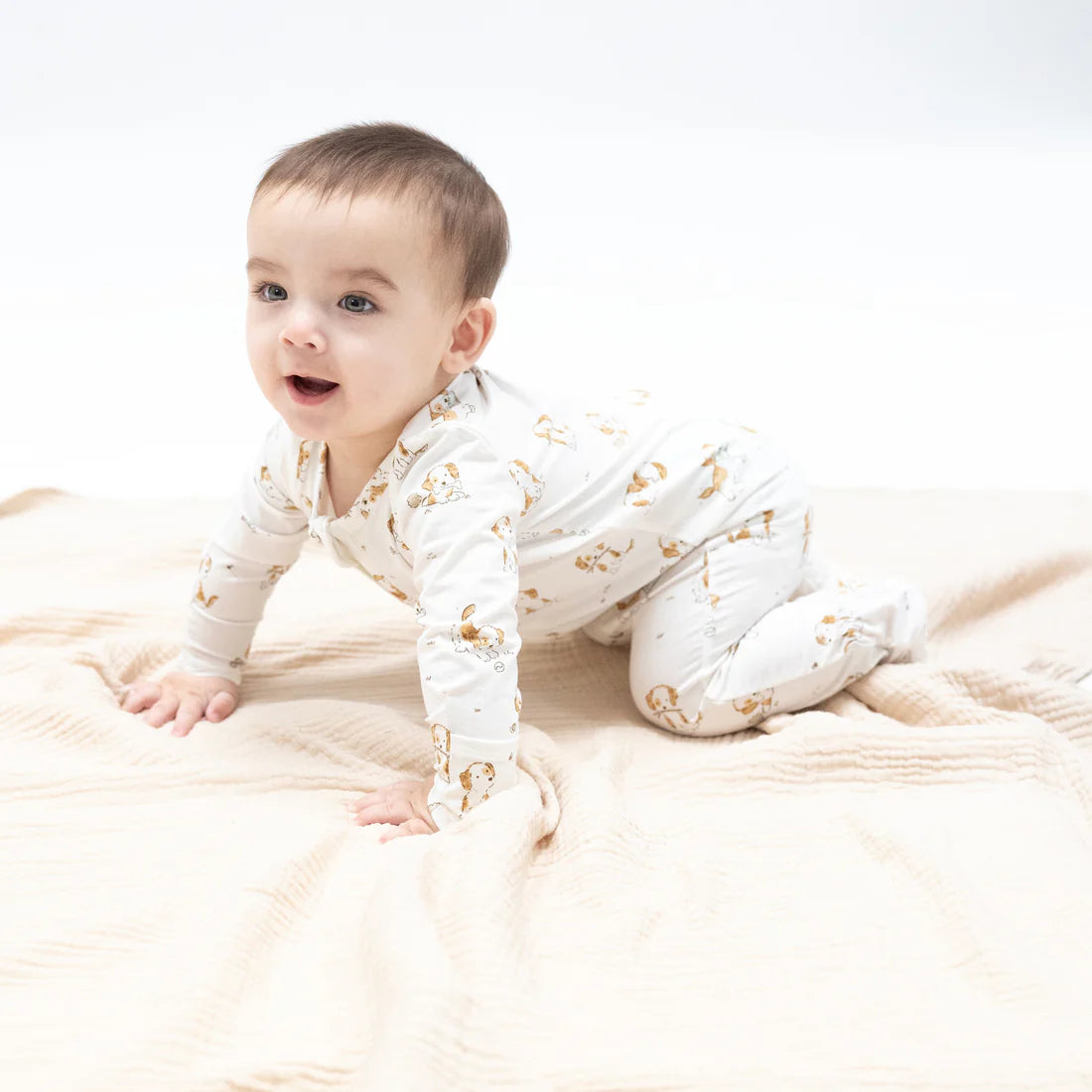 Explorer Puppy 2Way Zipper Footie