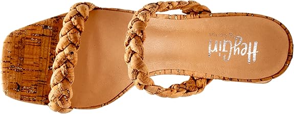 French Kiss Glitter Cork Sandals