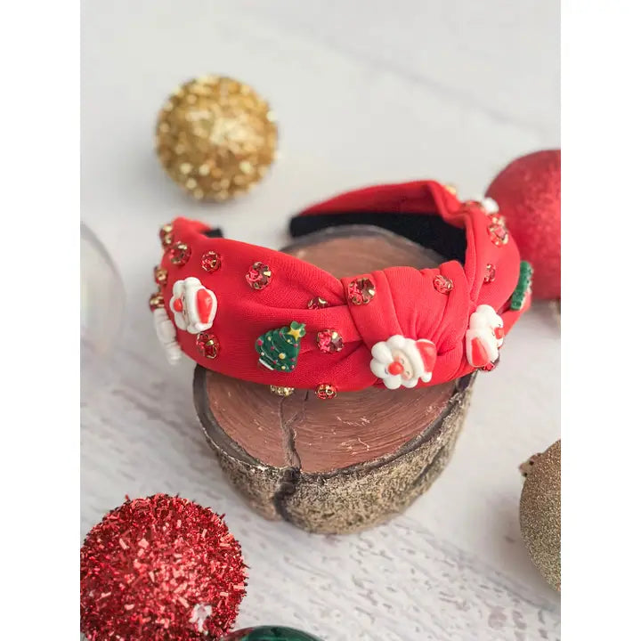 Santa Wonderland Red Headband