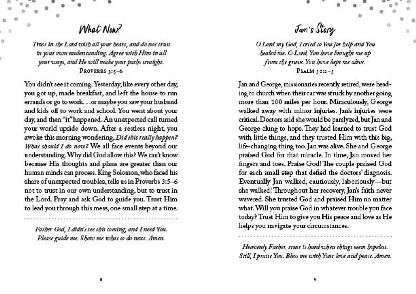 3 Minute Devotions For When Life Hurts