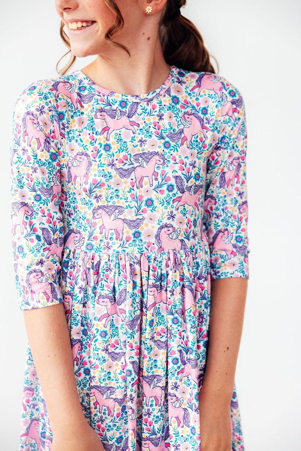 Head In The Clouds Twirl Dress