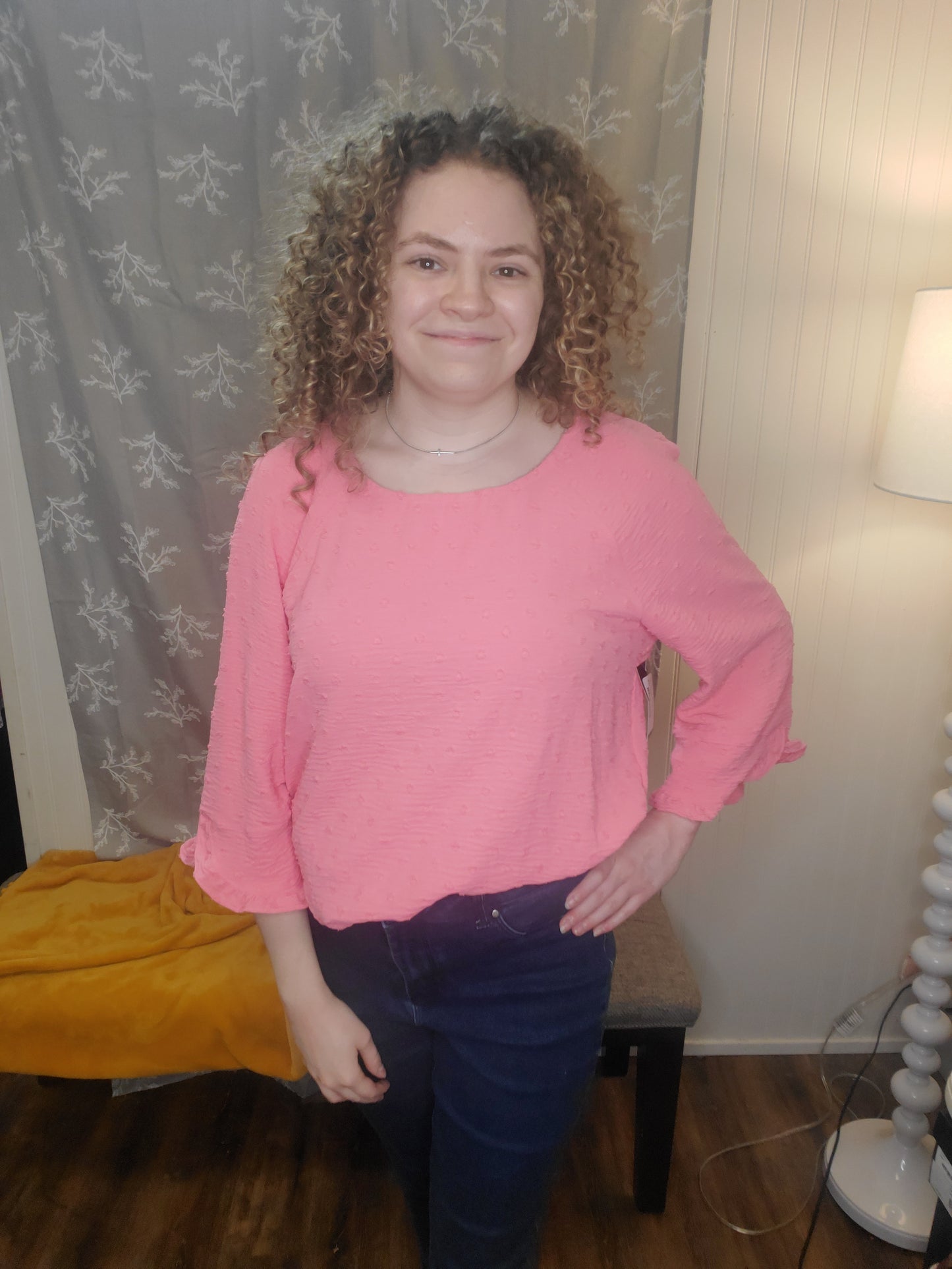 Sweet Magnolia Bell Sleeve Top