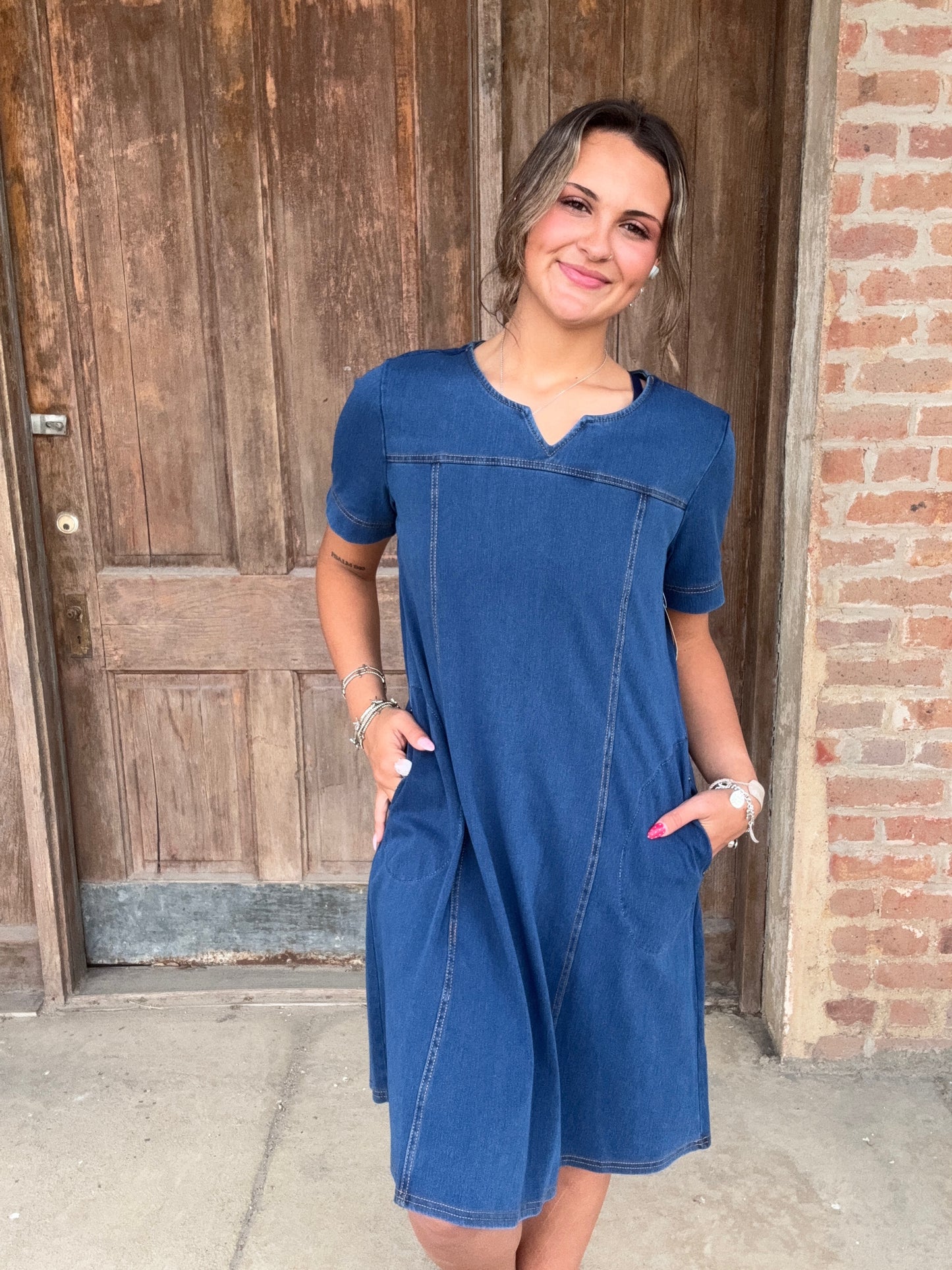 Hannah Denim Dress