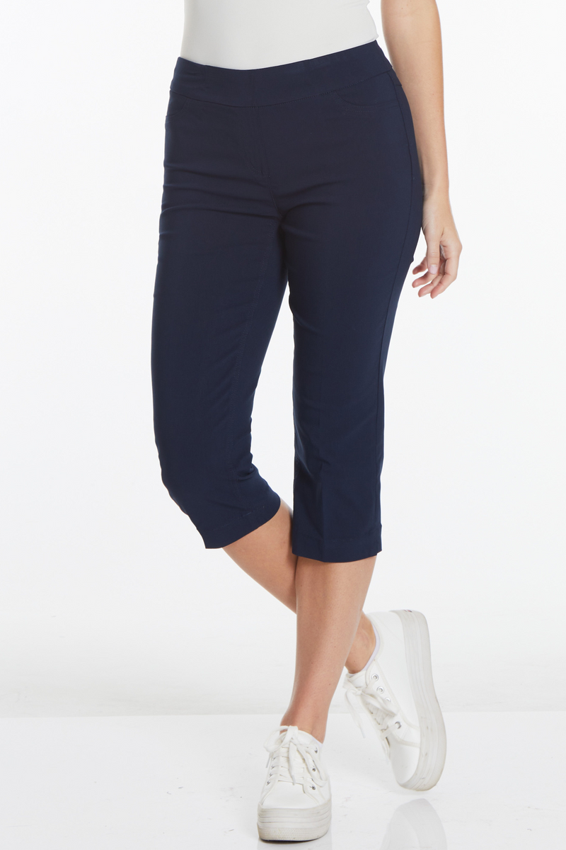 Dark Wash Denim Capri