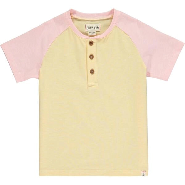 Beacon Raglan Color Block Henley