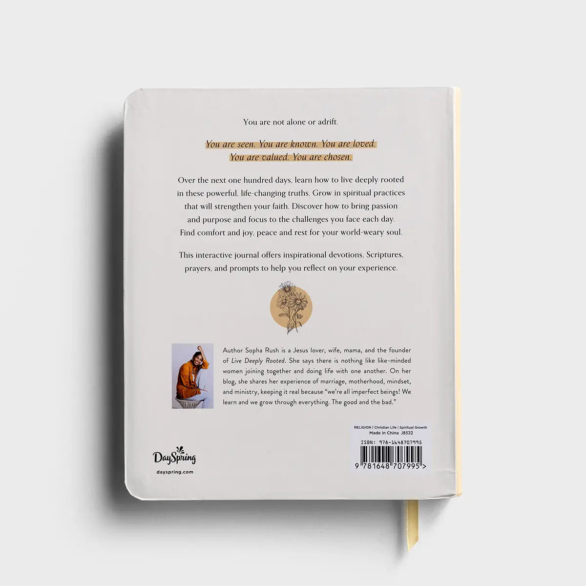 Sopha Rush - 100 Days of Living Deeply Rooted - Devotional Journal