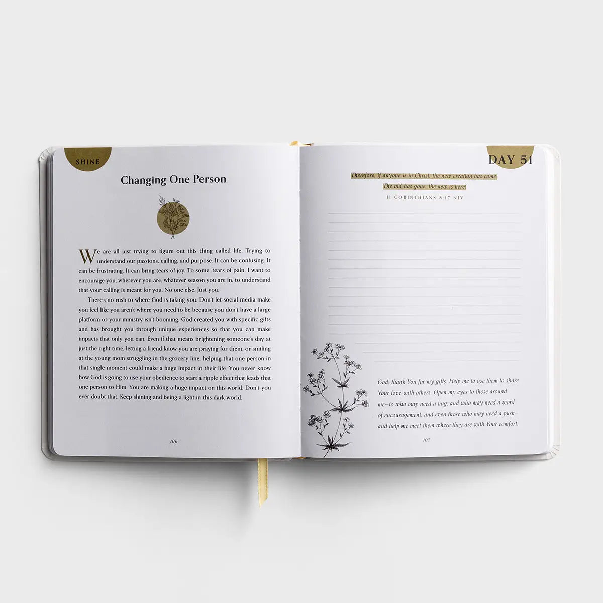 Sopha Rush - 100 Days of Living Deeply Rooted - Devotional Journal