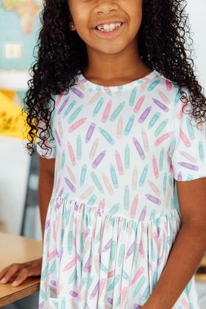 Crayon Twirl Dress