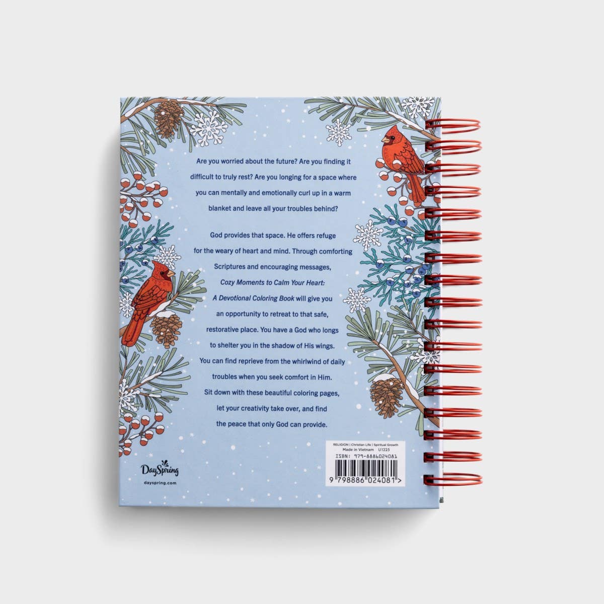 Cozy Moments To Calm Your Heart Devotional Coloring Book