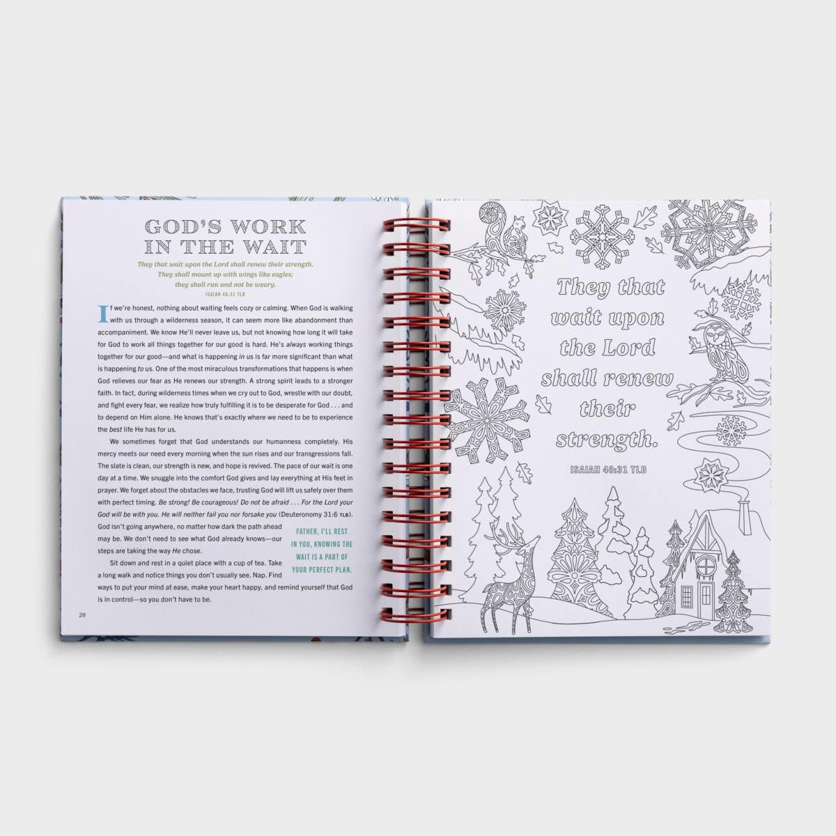 Cozy Moments To Calm Your Heart Devotional Coloring Book