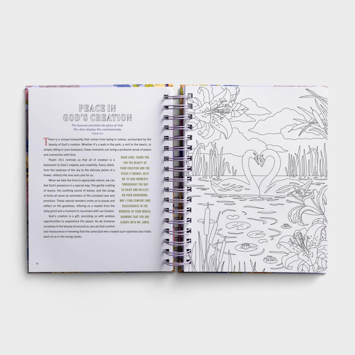 Finding Peace Coloring Book