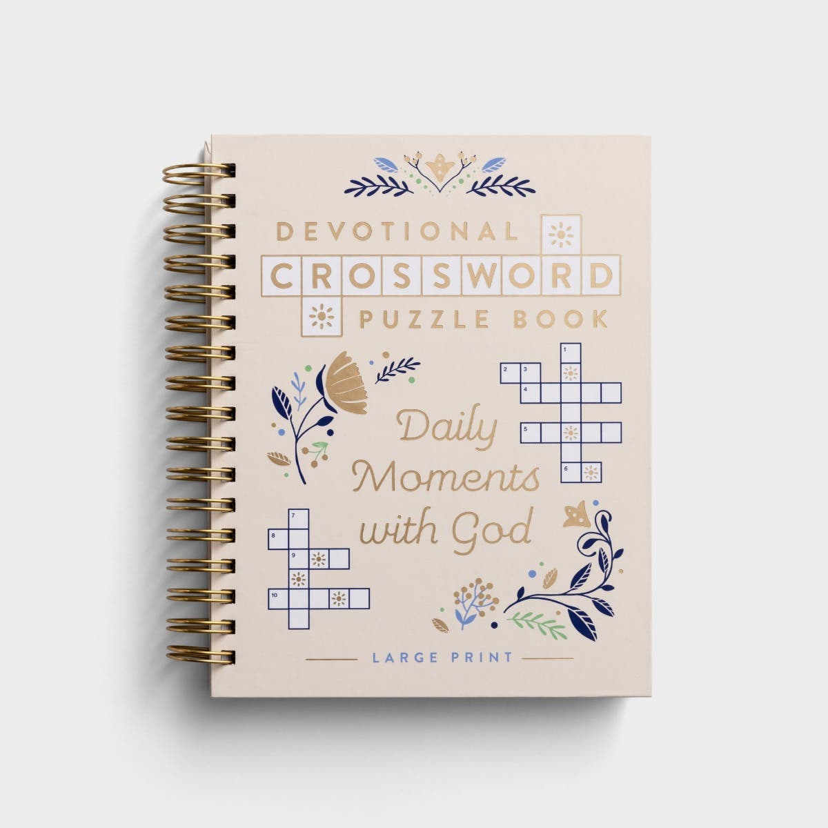 Daily Moments With God Devotional Crossword Book