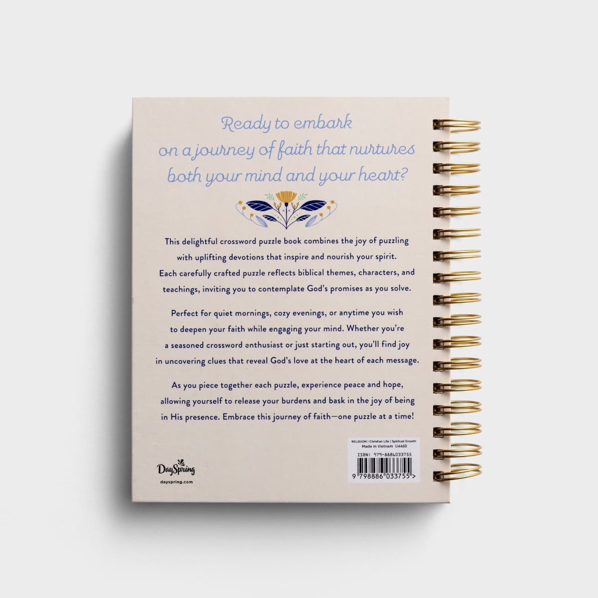 Daily Moments With God Devotional Crossword Book
