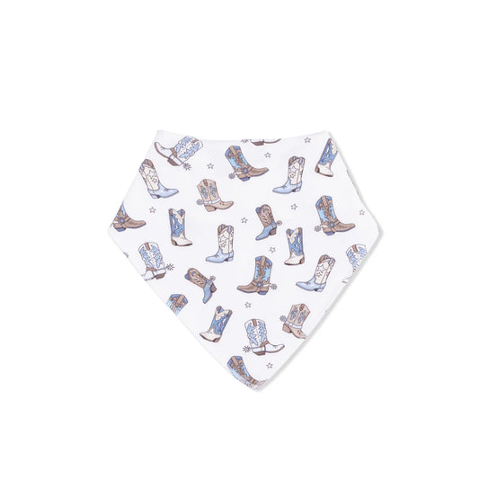 Cowboy Boots Bandana Bib